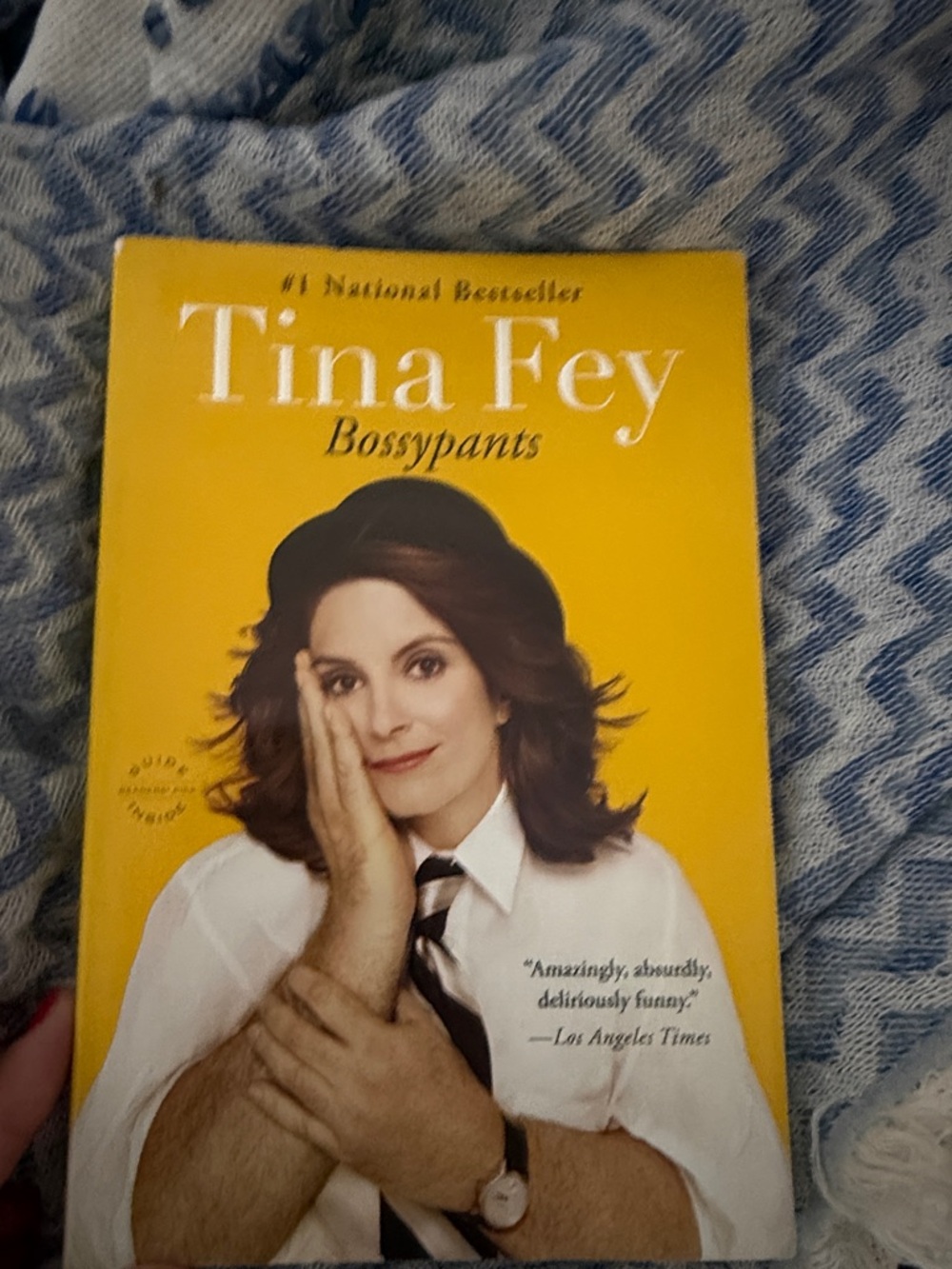 Hachette Tina Fey Bossypants Yellow Cover